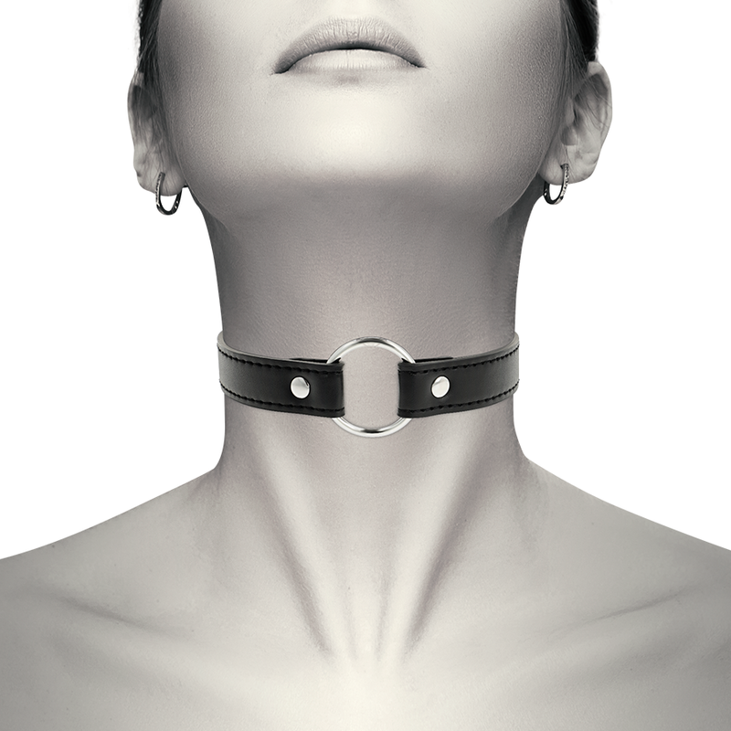 COQUETTE CHIC DESIRE - COLLAR DE CUERO VEGANO, ACCESORIO PARA MUJER