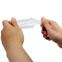 PRETTY LOVE - FUNDA PARA PENE HARTMAN TRANSPARENTE