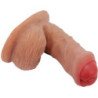 PRETTY LOVE - DILDO ULTRA REALISTA Y ELÁSTICO WARNELL DE 9,5 CM MULATO