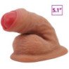 PRETTY LOVE - DILDO ULTRA REALISTA Y ELÁSTICO WARNELL DE 9,5 CM MULATO