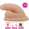 PRETTY LOVE - DILDO WILDON ULTRA REALISTA Y ELÁSTICO DE 10 CM NATURAL