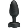 PRETTY LOVE - Tapón anal Varian con luz LED, negro, 10,8 cm