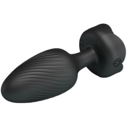 PRETTY LOVE - Tapón anal Varian con luz LED, negro, 10,8 cm