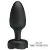 PRETTY LOVE - Tapón anal Varian con luz LED, negro, 10,8 cm