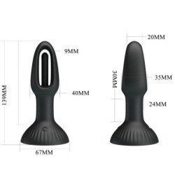 PRETTY LOVE - HUBERT PLUG ANAL CON 7 MODOS DE VIBRACIÓN