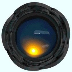 PRETTY LOVE - TAPÓN ANAL TARION CON LUZ LED NEGRO 12,5 CM