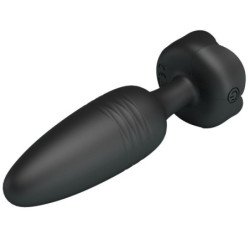 PRETTY LOVE - TAPÓN ANAL TARION CON LUZ LED NEGRO 12,5 CM