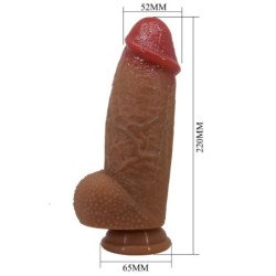 PRETTY LOVE - DILDO ULTRA REALISTA ACHILLE DE 22 CM