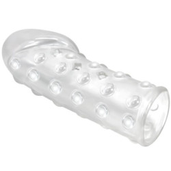 PRETTY LOVE - FUNDA TRANSPARENTE PARA EL PENE QUE AJUSTA Y VOLUMINIZA