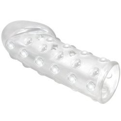 PRETTY LOVE - FUNDA TRANSPARENTE PARA EL PENE QUE AJUSTA Y VOLUMINIZA
