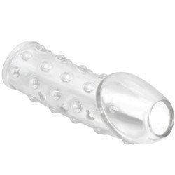 PRETTY LOVE - FUNDA TRANSPARENTE PARA EL PENE QUE AJUSTA Y VOLUMINIZA