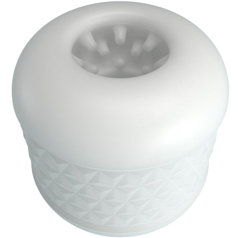 AMOR BONITO - CRYSTLE MASTURBADOR MASCULINO BLANCO