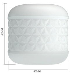 AMOR BONITO - CRYSTLE MASTURBADOR MASCULINO BLANCO