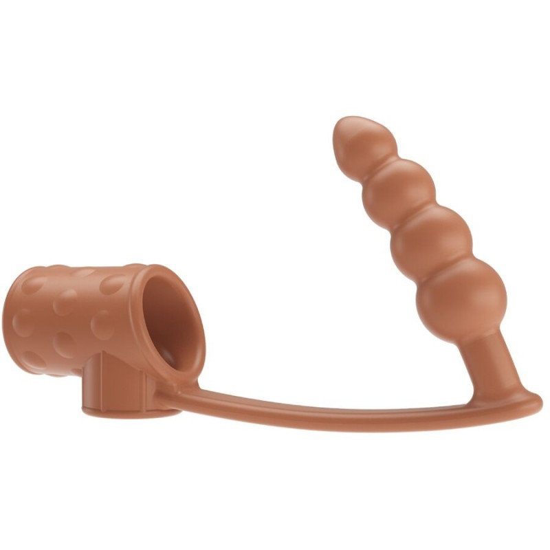 PRETTY LOVE - FUNDA PARA PENE CON TAPÓN ANAL NATURAL