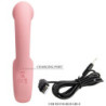 PRETTY LOVE - VIBRADOR DE PUNTO G ERYNNYES + ESTIMULADOR DE CLÍTORIS 10 VIBRACIONES ROSA