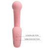 PRETTY LOVE - VIBRADOR DE PUNTO G ERYNNYES + ESTIMULADOR DE CLÍTORIS 10 VIBRACIONES ROSA