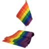 ORGULLO - BANDERA LGBT PEQUEÑA BANDERA