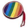 ORGULLO - BOLSO REDONDO CON LA BANDERA LGBT