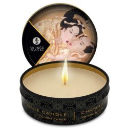 SHUNGA - MINI CARESS A LA LUZ DE LAS VELAS, VELAS DE MASAJE, 24 UNIDADES