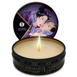 SHUNGA - MINI CARESS A LA LUZ DE LAS VELAS, VELAS DE MASAJE, 24 UNIDADES
