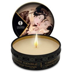 SHUNGA - MINI CARESS A LA LUZ DE LAS VELAS, VELAS DE MASAJE, 24 UNIDADES