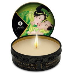 SHUNGA - MINI CARESS A LA LUZ DE LAS VELAS, VELAS DE MASAJE, 24 UNIDADES