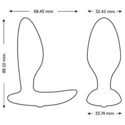 WE-VIBE - DITTO+ PLUG ANAL VIBRADOR NEGRO