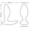 WE-VIBE - DITTO+ PLUG ANAL VIBRADOR ROSA