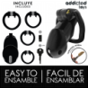 ADDICTED TOYS LOCKED - JAULA PARA PENE MINDNIGHT CELL TAMAÑO L