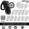 ADDICTED TOYS LOCKED - JAULA PARA PENE MINDNIGHT CELL TAMAÑO L