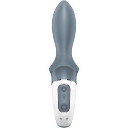 SATISFACTOR - BOMBA DE AIRE BOOTY 1 VIBRADOR ANAL INFLABLE GRIS