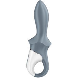SATISFACTOR - BOMBA DE AIRE BOOTY 1 VIBRADOR ANAL INFLABLE GRIS