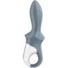 SATISFACTOR - BOMBA DE AIRE BOOTY 1 VIBRADOR ANAL INFLABLE GRIS