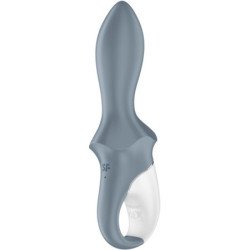 SATISFACTOR - BOMBA DE AIRE BOOTY 1 VIBRADOR ANAL INFLABLE GRIS