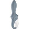 SATISFACTOR - BOMBA DE AIRE BOOTY 1 VIBRADOR ANAL INFLABLE GRIS