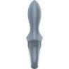 SATISFACTOR - BOMBA DE AIRE BOOTY 1 VIBRADOR ANAL INFLABLE GRIS