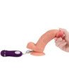 SHEQU - DILDO VIBRADOR DRAGÓN DE HIERRO CON CONTROL REMOTO 17,5 CM