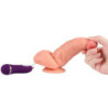 SHEQU - DILDO VIBRADOR SOLDADO CON CONTROL REMOTO 16 CM