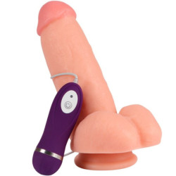 SHEQU - DILDO VIBRADOR ÁGUILA ROJA CON CONTROL REMOTO 17 CM