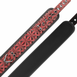 BEGME - EDICIÓN ROJA, COLLAR DE PIEL VEGANA PREMIUM CON FORRO DE NEOPRENO