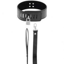 DARKEST - COLLAR BDSM CON CIERRE NEGRO