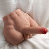 XISE - PEEL DILDO ASS MASTURBADOR DILDO REALÍSTICO POSICIÓN FRONTAL CON THRUSTING 17,5 CM
