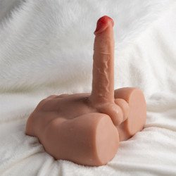 XISE - PEEL DILDO ASS MASTURBADOR DILDO REALÍSTICO POSICIÓN FRONTAL CON THRUSTING 17,5 CM