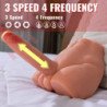 XISE - PEEL DILDO ASS MASTURBADOR DILDO REALÍSTICO POSICIÓN FRONTAL CON THRUSTING 17,5 CM