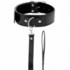 OSCURIDAD - COLLAR POSTURAL CON CADENA DE CUERO