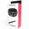 DARKEST - COLLAR DE CUERO SUAVE CON CADENA