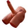 XISE - JASON MASTURBADOR DILDO REALÍSTICO CON THRUSTING Y VIBRACIÓN 17 CM