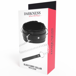 DARKEST - COLLAR QUE POSTURA CÓMODA CON CADENA DE CUERO