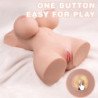 XISE - TINY THRUSTING TORSO REALÍSTICO CON VIBRACIÓN FEMENINO 40 CM