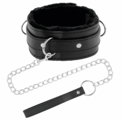 DARKEST - COLLAR QUE POSTURA CÓMODA CON CADENA DE CUERO